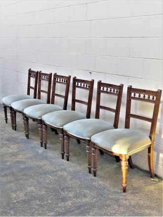Edwardian Dining Chairs x 6 $1500