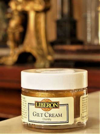 Liberon Gilt Cream 30ml - Gilding Wax - Gilt Varnish - Chantilly Gold