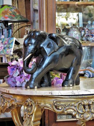  Antique Carved Ebony Elephant Family Coming Soon...