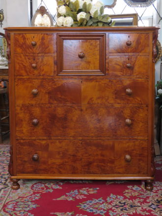 Museum Quality New Zealand Native Timber Chest of Drawers - J E Jansen SOLD