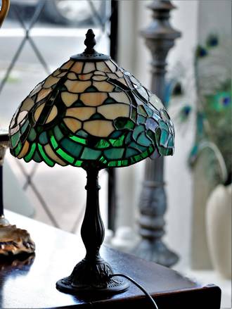 Vintage Tiffany Style Table Lamp SOLD