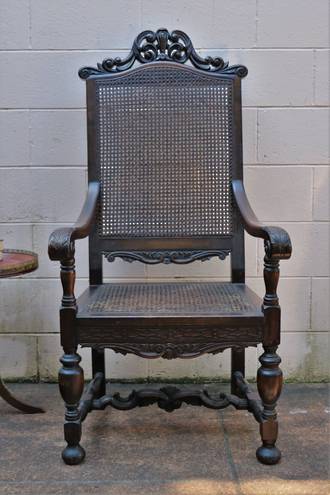 Large Throne - like Carver Chair SOLD