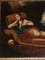 19th Century Italian Oil Painting Mary Magdalene - Huge Size - Restored SOLD