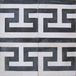 Greek Key pattern Border Tiles