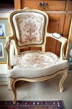 French Provincial Embroidered Chair | $950.00