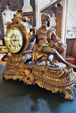 Antique Ansonia American Figural Clock $2950.00