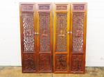Finely Carved Door Panels ~ Chinese Cedar $3000 set of 4
