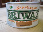 Briwax 400gms - Medium Brown