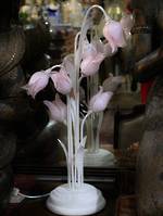 Vintage Glass Tulips Table Lamp $950