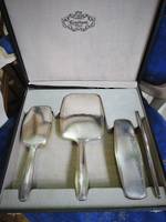 Art Deco Dutch Silver Dressing Table Set ~ Boxed $350.00