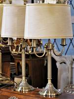 Pair of Royal Doulton Candelabra Style Table Lamps