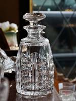 Large Heavy Cut Crystal Decanter
