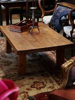 Large French Provincial Rustic Coffee Table