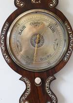 Phenomenal Georgian Barometer - Engraved Brass Face $1950