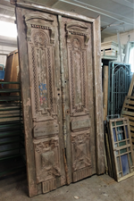 Classic Antique Doors with carved panels $4500.00 pair