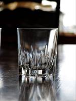 Vintage French Heavy Cut Crystal Whiskey Tumblers - Set of 6 SOLD