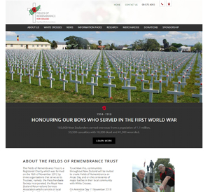 Fields of Remembrance Trust Website Sponsored by Zeald